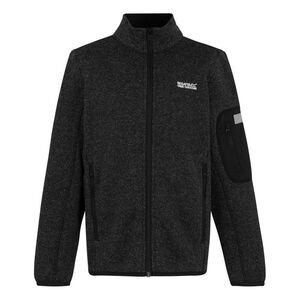Regatta Childrens/Kids Newhill Full Zip Fleece Jacket / Black